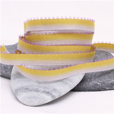 7mm Ombre Ribbon - Lavender to Mustard